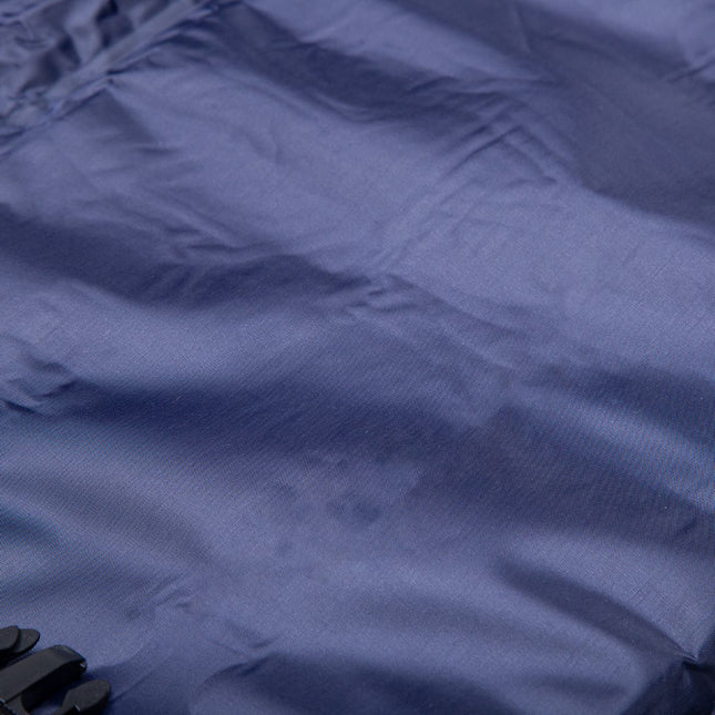 Zelfopblazende kampeermat met kussen, blauw