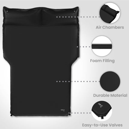 Selbstaufblasbare Auto-Matratze 188x132 cm, 5 cm dick