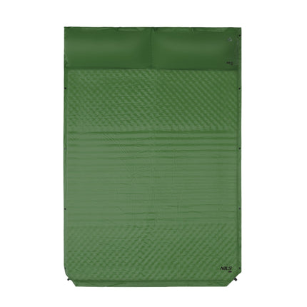 Self-Inflating Double Camping Mat 190x130 cm With Pillow