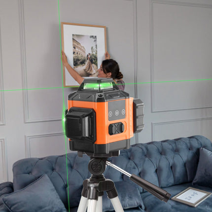 Self-Leveling Green Laser Level, 3x360, 100 ft