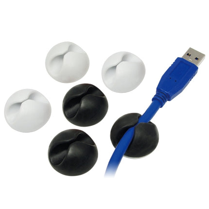Selbstklebende Kabelhalter 6er-Pack