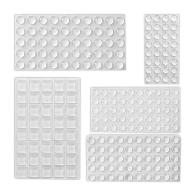 Selbstklebende Gummipuffer 222er Set