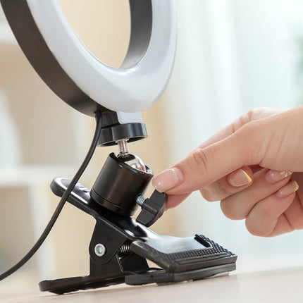 Selfie-Ringlicht mit Clip Lumahoop InnovaGoods