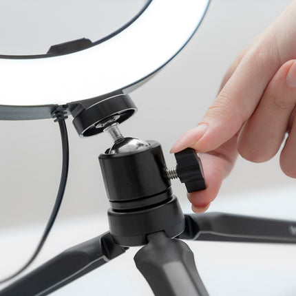 Lampa kruhová selfie se stativem a dálkovým ovladačem Youaro InnovaGoods