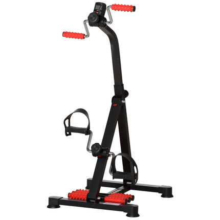 Senioren-Heimtrainer mit LCD-Display und Massagerollen