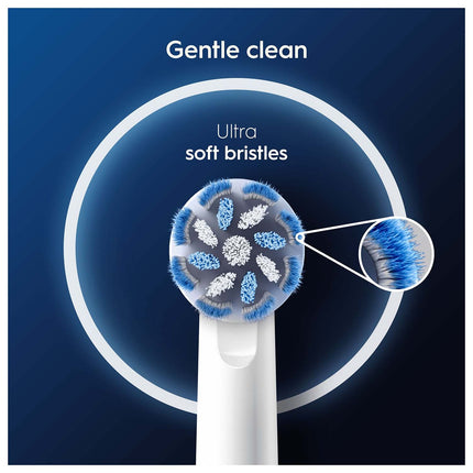 Sensitive Clean & Care Aufsteckbürsten, 4er-Pack