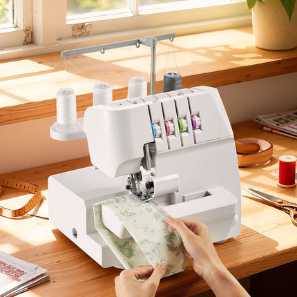Serger Overlock Sewing Machine, 2/3/4-Thread, 1250 SPM