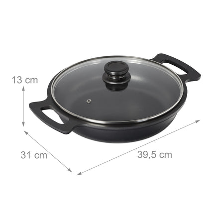Plat de service avec couvercle