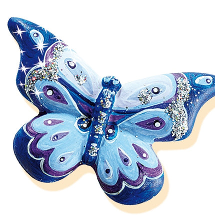 Ses Gießen und Bemalen „Schmetterling und Glitzer“