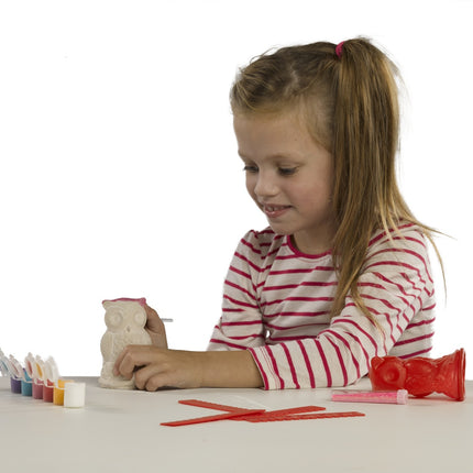 Ses Casting And Painting Set "Owl"