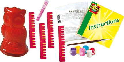 Ses Casting And Painting Set "Owl"