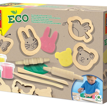 Ses Eco Dough With Wooden Tools