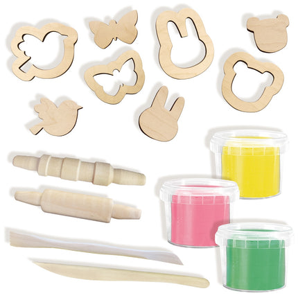 Ses Eco Dough With Wooden Tools
