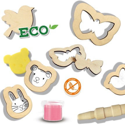 Ses Eco Dough With Wooden Tools