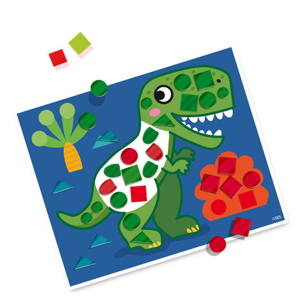 Ses Učím se dělat dino mozaiky