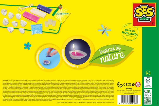 Ses Shell Kerzen – Inspiriert von der Natur