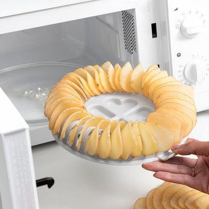 Set zur Herstellung von Chips in der Mikrowelle mit Mandoline und Rezepten Chipit InnovaGoods