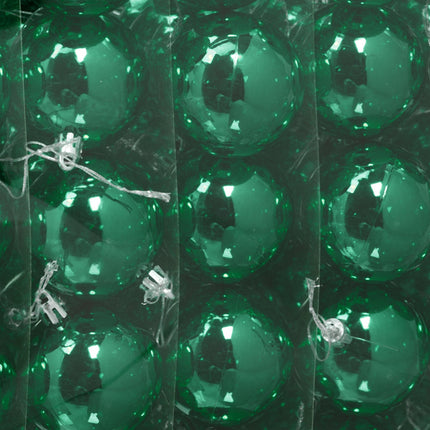 Set of 100 Glossy Christmas Tree Baubles