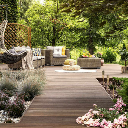 10er Set Gartenfackeln 40cm