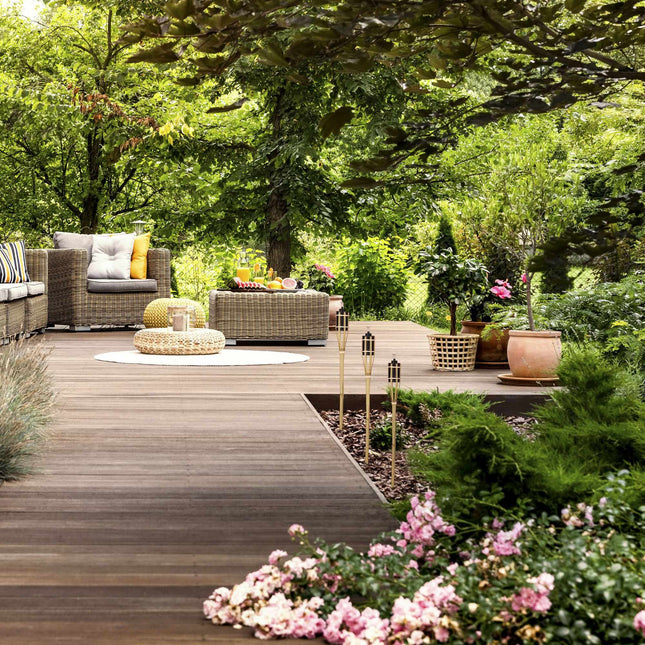 10er-Set Gartenfackeln 60cm