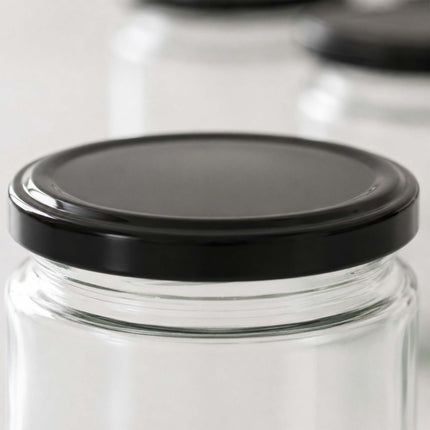 10er-Set Einmachgläser mit luftdichten Deckeln, 200 ml