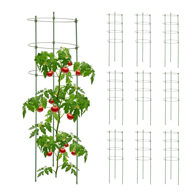 Sada 10 ks opor k rostlinám 90 cm