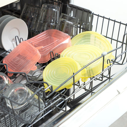 Sada 10 ks znovupoužitelných nastavitelných kuchyňských poklic Lilyd InnovaGoods