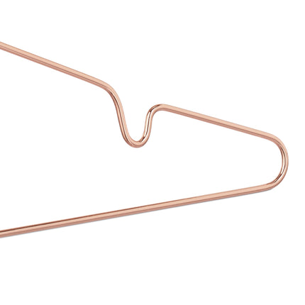 Set of 10 Rosé-Golden Coat Hangers