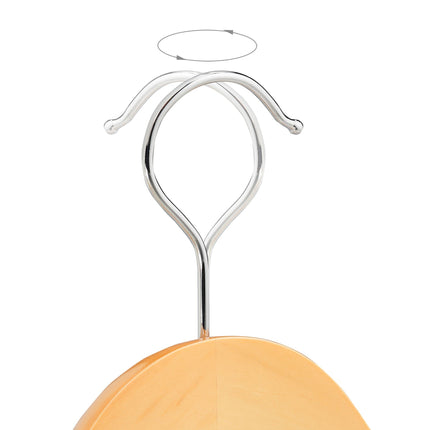Set of 10 suit hangers