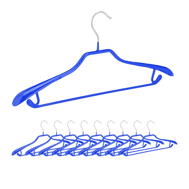 Set of 10 suit hangers