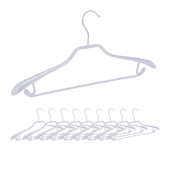 Set of 10 suit hangers