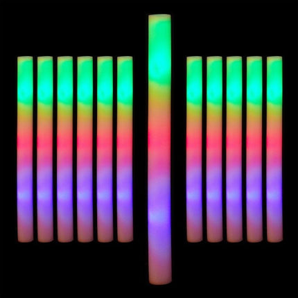 Set mit 12 LED-Leuchtstäben
