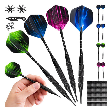 Set mit 12 Darts / Pfeilen + Zubehör Trizand 21629 