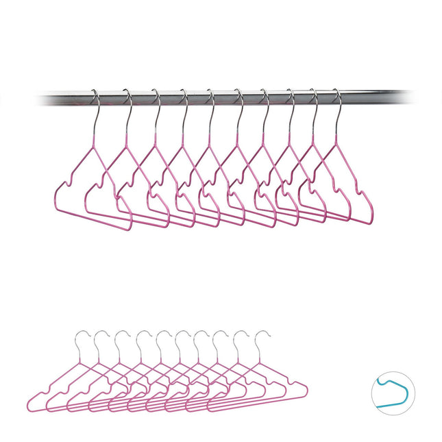 Set of 20 clothes hangers for children
