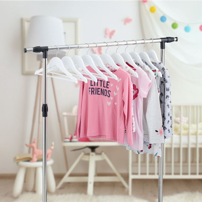Set of 20 wooden clothes hangers for children
