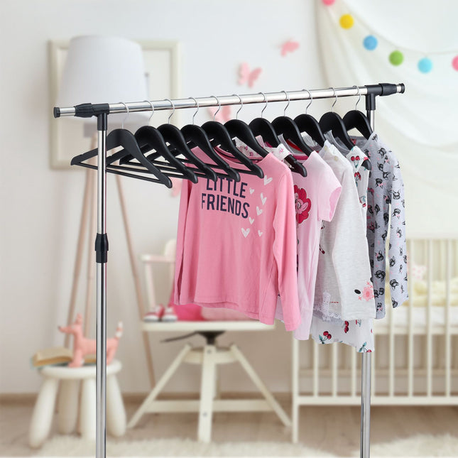 Set of 20 wooden clothes hangers for children