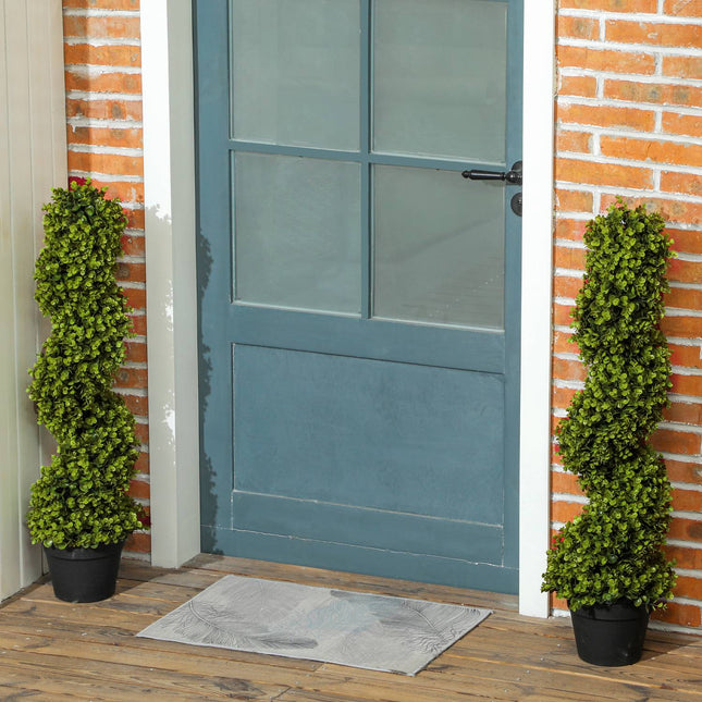 Umělý eukalyptus 90cm, dekorativní pokojová rostlina v květináči