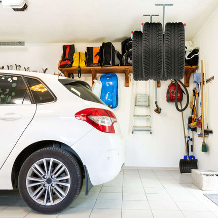 2er-Set Deckenhaken für Garage