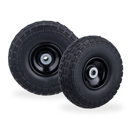 Set of 2 PU Wheelbarrow Tyres