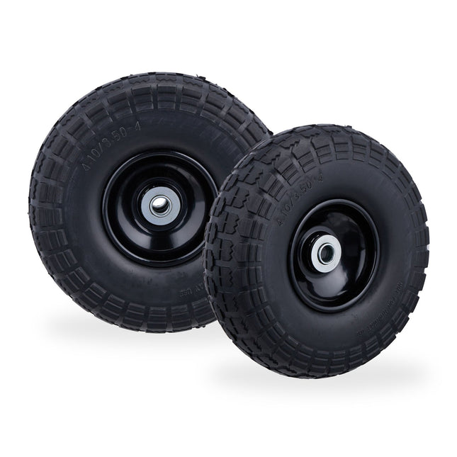 2er Set PU Schubkarrenreifen