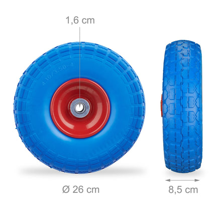 Set of 2 PU wheelbarrow tires