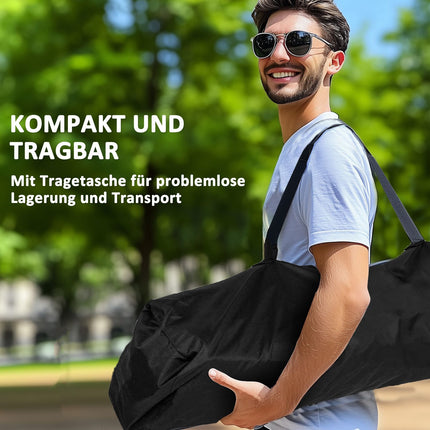 Klappbare Campingstühle Set mit Armlehnen & Kühltasche