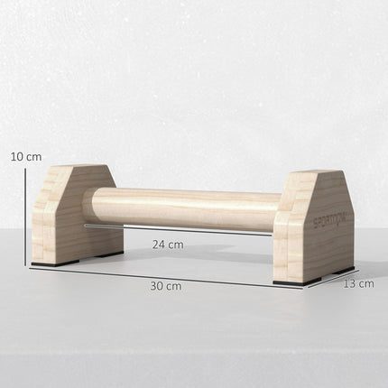 Push-Up handle set, non-slip wooden pallets