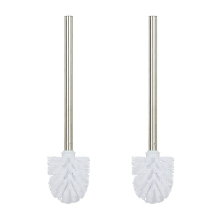 Set of 2 toilet brushes white