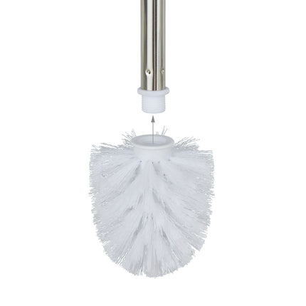Set of 2 toilet brushes white