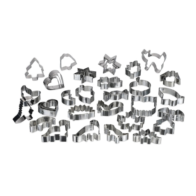 Set mit 36 Kuchenformen