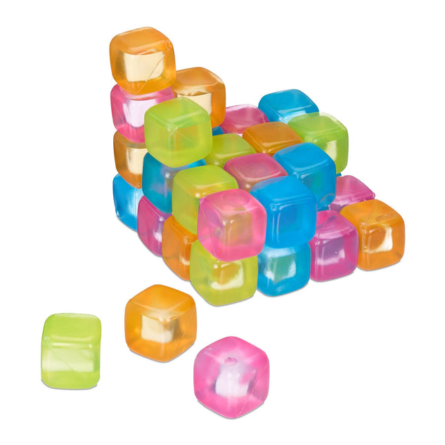 Set mit 36 wiederverwendbaren Eiswürfeln