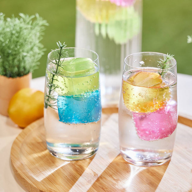 Set mit 36 wiederverwendbaren Eiswürfeln