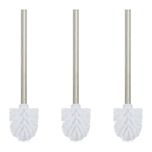 3er-Set Toilettenbürsten weiß