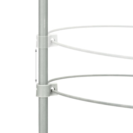 4er-Set runder Tomatenhalter, 60 cm